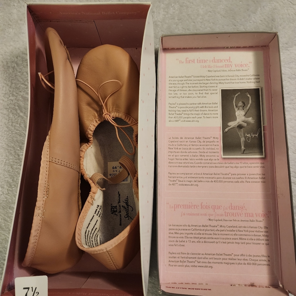 New ballet shoes never worn